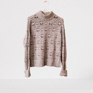 American Eagle Knit Cropped Sweater